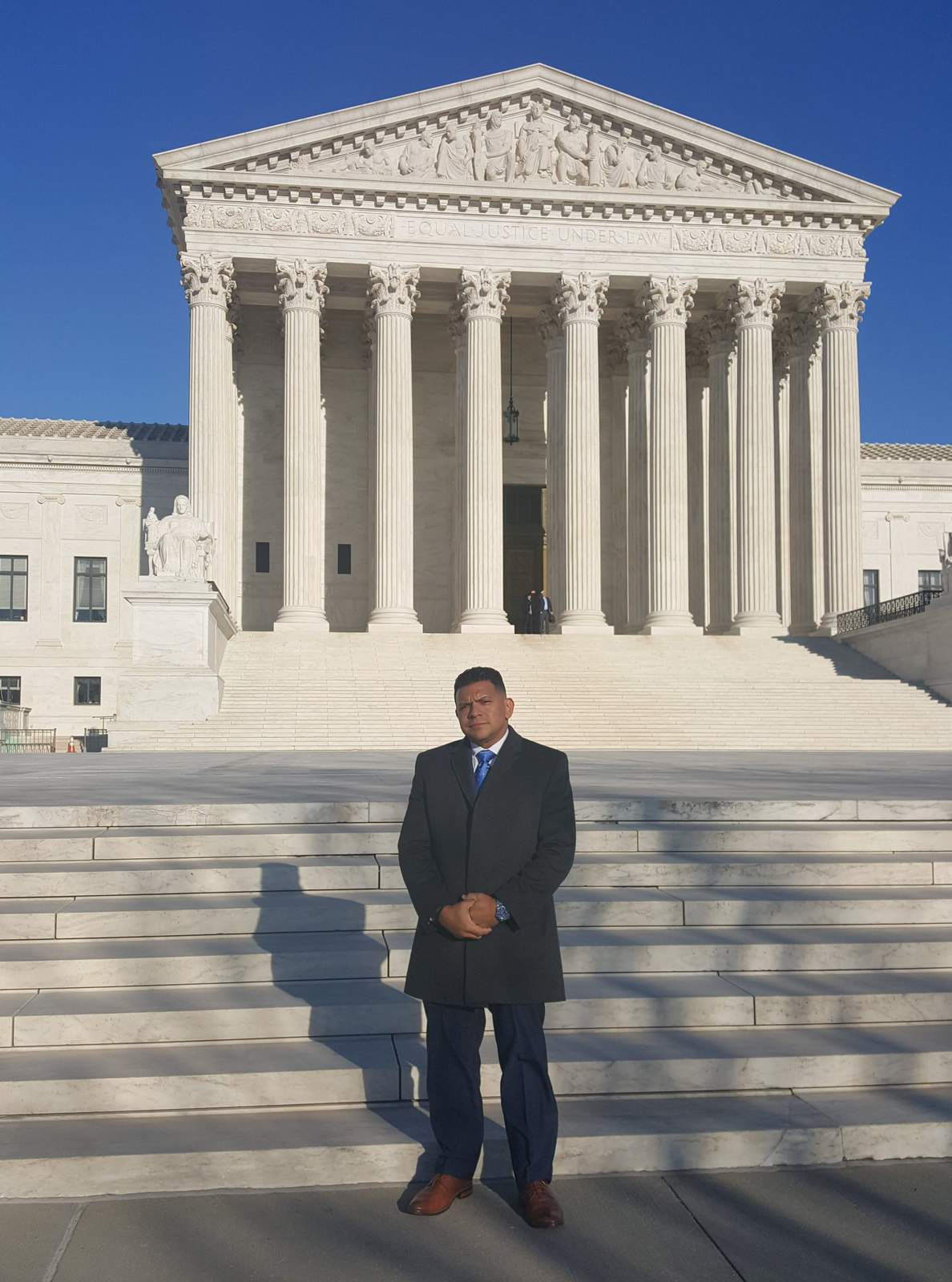 José O. Castañeda, Jr. — Visiting the U.S. Supreme Court · Washington, D.C.